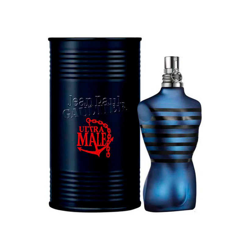 3 Parfums Bleu de Chanel, Terre d’Hermès, Jean Paul Gaultier ULTRA MALE (Eau Parfum) 100ml - Pour hommes